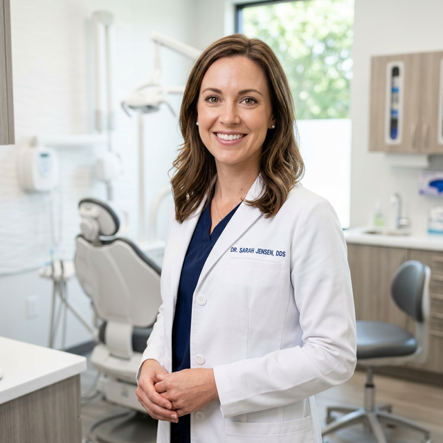 Dr. Sarah Jenkins - Lead Dentist